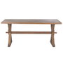 Home ESPRIT Table de Salle à Manger Esprit Naturel Bois Recyclé 180 x 90 x 78 cm