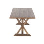 Home ESPRIT Table de Salle à Manger Esprit Naturel Bois Recyclé 180 x 90 x 78 cm
