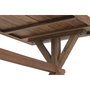 Home ESPRIT Table de Salle à Manger Esprit Naturel Bois Recyclé 180 x 90 x 78 cm