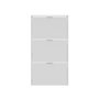 Range-chaussures Forés Gris 60 X 22 X 113 CM