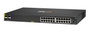 Hewlett Packard Enterprise Aruba 6100 Commutateur réseau 24 ports Gigabit PoE+ 370W avec 4 ports SFP+ pour entreprise et bureau