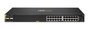 Hewlett Packard Enterprise Aruba 6100 Commutateur réseau 24 ports Gigabit PoE+ 370W avec 4 ports SFP+ pour entreprise et bureau