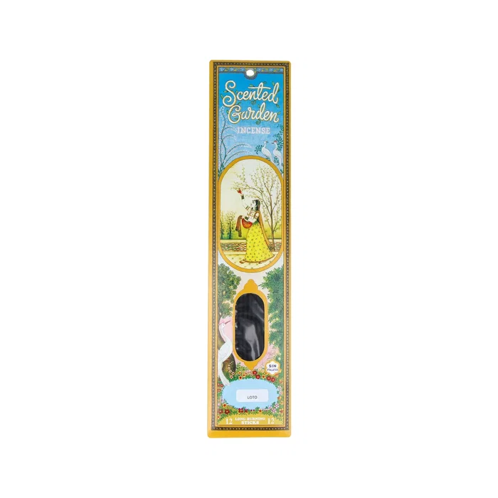 RADHE SHYAM Incienso Stick Loto 12Uds. Scented Garden RADHE SHYAM Incienso Stick Loto 12Uds. Scented Garden