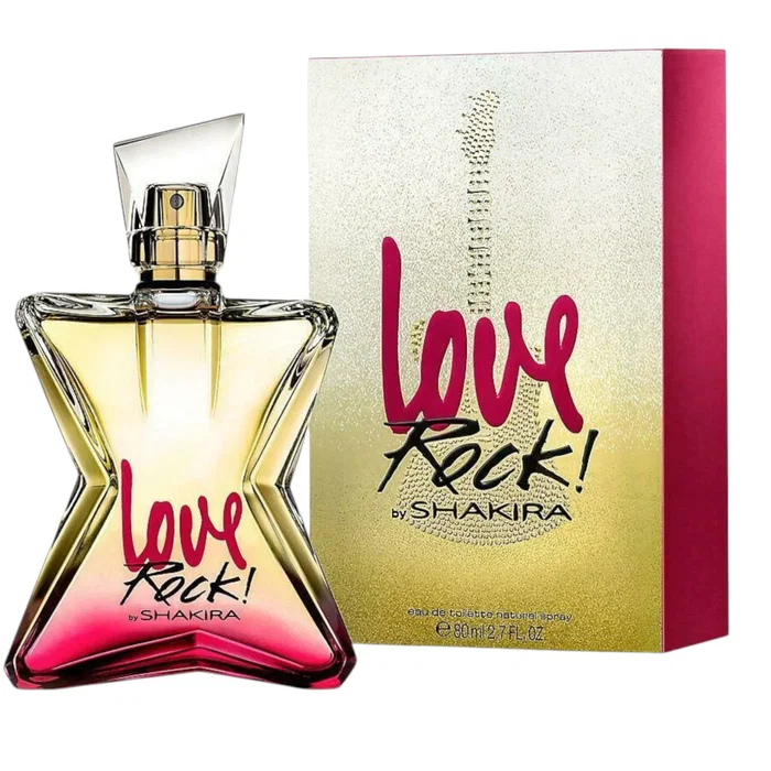 Shakira Love Rock Eau de Toilette 80 ml Shakira Love Rock Eau de Toilette 80 ml