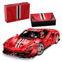 CADA Master Italian Super Car - Jeu de Construction 3236 Pièces - Véhicule de Sport Détaillé +8 ans