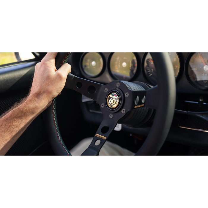 MOMO Volant Mod. 07 Noir Anniversaire 60 350mm