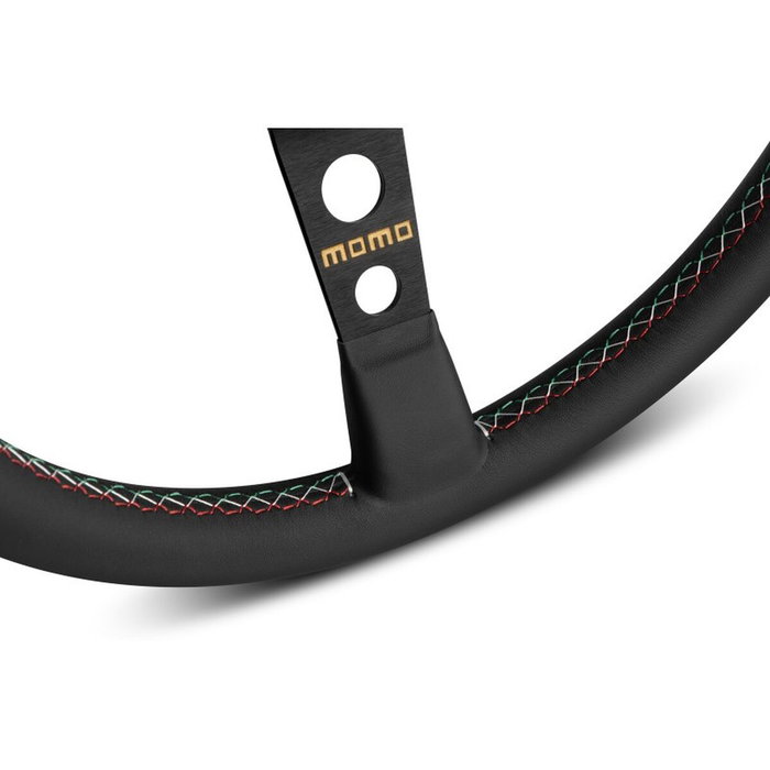 MOMO Volant Mod. 07 Noir Anniversaire 60 350mm