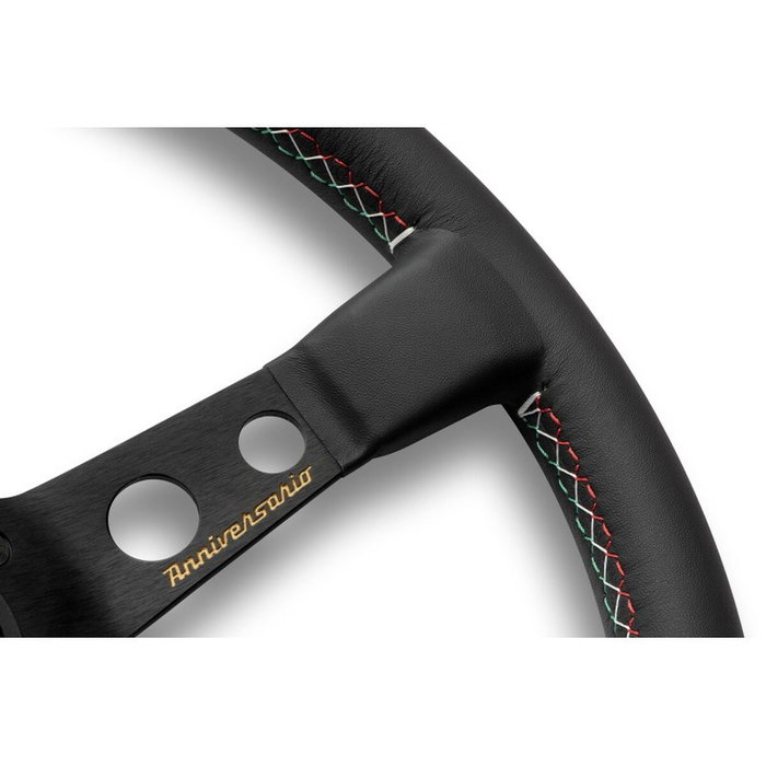 MOMO Volant Mod. 07 Noir Anniversaire 60 350mm