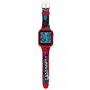 Kids Licensing Montre interactive Spiderman pour enfant - Multifonctions avec 6 jeux, appareil photo, vidéo, podomètre, calculatrice, rechargeable SPD4588