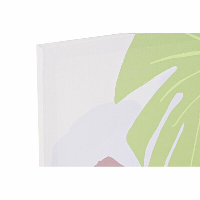DKD Home Decor Toile Pin Design Tropical 50 x 1,8 x 70 cm