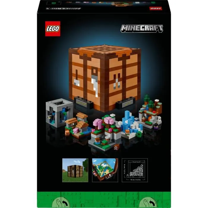 Lego Minecraft 21265 L'Établi - Set de Construction et Exploration - Cadeau pour Adultes Lego Minecraft 21265 L'Établi - Set de Construction et Exploration - Cadeau pour Adultes