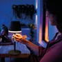 Philips Hue Go Lampe à poser LED rechargeable, Noir