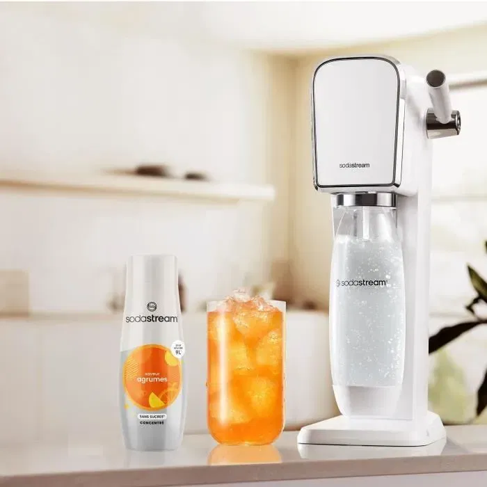 Sodastream Concentrés Agrumes Sans Sucres - Lot de 6 Bouteilles de 440 ml - Jusqu'à 54 Litres de Boissons Pétillantes