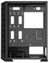 Hiditec CHA010055 Boîtier PC Gaming E-ATX MH12 Mesh ARGB Vitre Trempée Noir