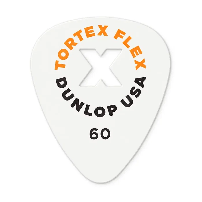 Dunlop Pack de 72 médiators Tortex Flex X - 0,60 mm Dunlop Pack de 72 médiators Tortex Flex X - 0,60 mm