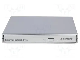 GEMBIRD Lecteur DVD externe Argent USB 2.0