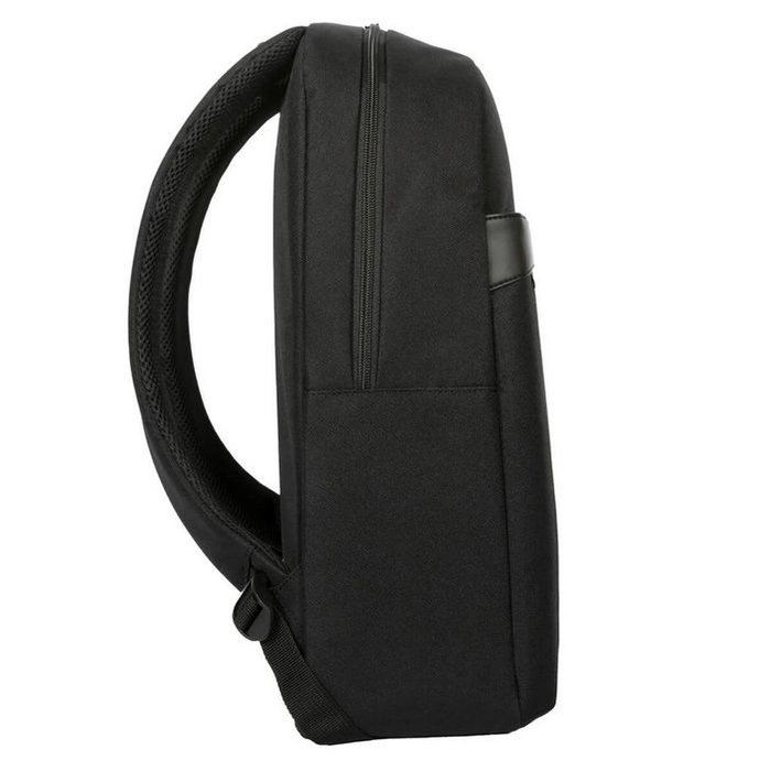 Targus GeoLite EcoSmart Essentials - Sac à dos 15-16" pour ordinateur portable avec protection matelassée, intérieur recyclé, tissu résistant à l'eau et sangles ajustables - Noir Targus GeoLite EcoSmart Essentials - Sac à dos 15-16" pour ordinateur portable avec protection matelassée, intérieur recyclé, tissu résistant à l'eau et sangles ajustables - Noir
