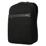 Targus GeoLite EcoSmart Essentials - Sac à dos 15-16" pour ordinateur portable avec protection matelassée, intérieur recyclé, tissu résistant à l'eau et sangles ajustables - Noir