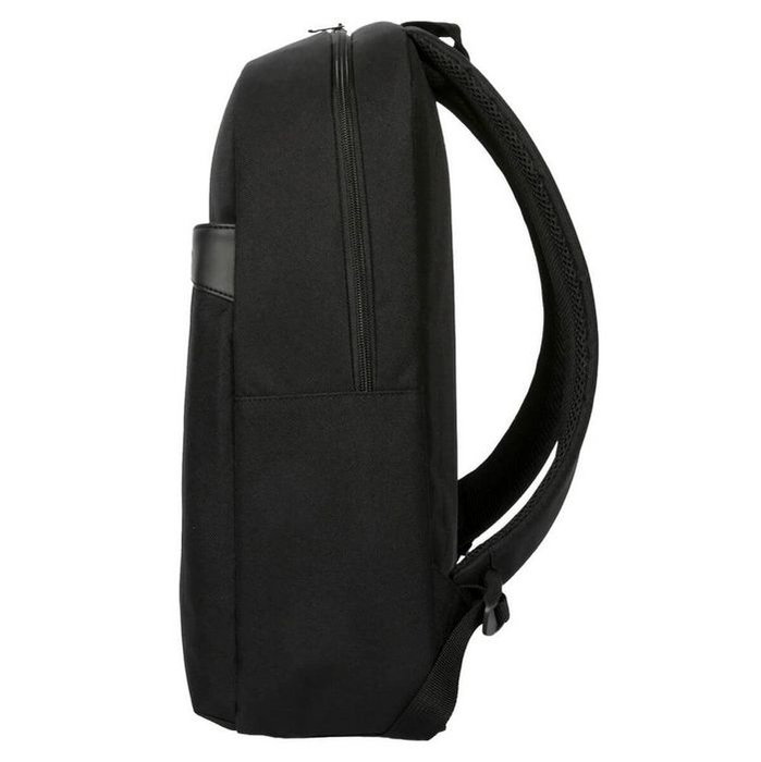 Targus GeoLite EcoSmart Essentials - Sac à dos 15-16" pour ordinateur portable avec protection matelassée, intérieur recyclé, tissu résistant à l'eau et sangles ajustables - Noir Targus GeoLite EcoSmart Essentials - Sac à dos 15-16" pour ordinateur portable avec protection matelassée, intérieur recyclé, tissu résistant à l'eau et sangles ajustables - Noir