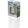 Philips Arbour - Applique murale LED extérieure large, design moderne anthracite, lumière blanche chaude, IP44, aluminium
