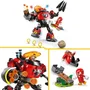 Lego Sonic the Hedgehog 77005 Knuckles contre l'Egg Crusher du Dr. Eggman - Set de Construction Robotique avec 350 Pièces - Jeu Créatif pour Enfants à Partir de 8 Ans