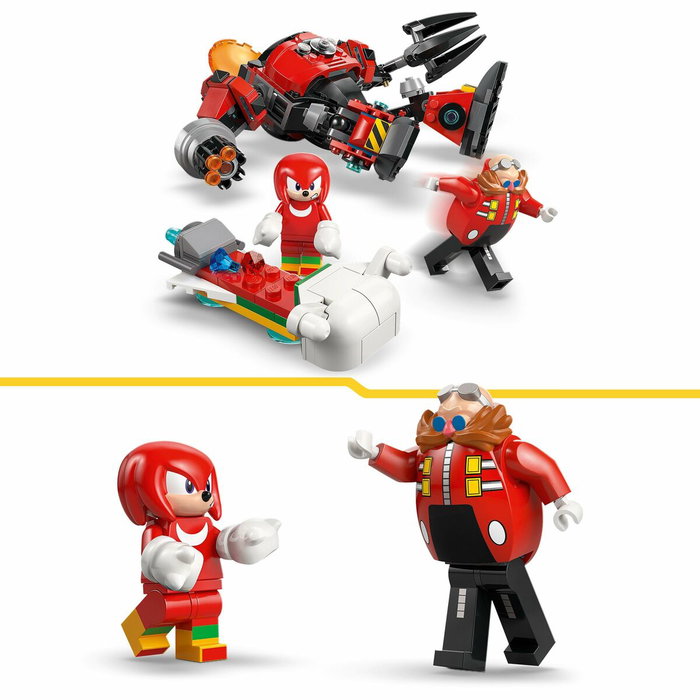 LEGO Sonic the Hedgehog 77005 Knuckles contre l'Egg Crusher de Dr. Eggman