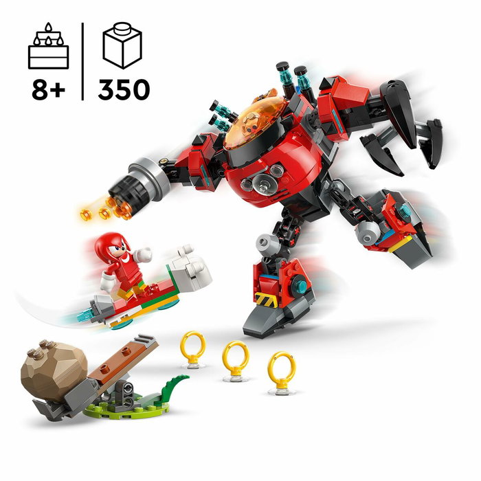 LEGO Sonic the Hedgehog 77005 Knuckles contre l'Egg Crusher de Dr. Eggman