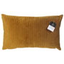 Home Deco Factory Coussin avec mot brodé 50x30x10 cm
