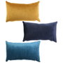 Home Deco Factory Coussin avec mot brodé 50x30x10 cm