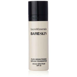 BareMinerals BareSkin Fond de teint sérum Éclaircissant SPF 20 01 Porcelaine Sans parabènes 30 ml