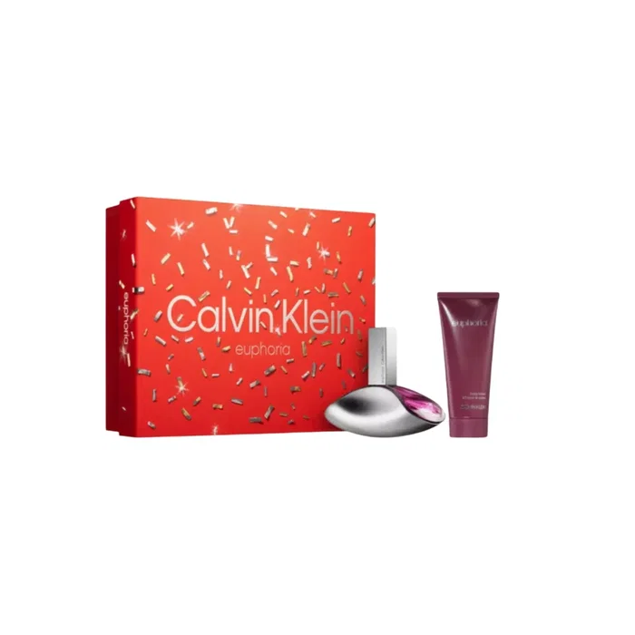 Calvin Klein Coffret Euphoria Eau De Parfum et Lotion Corporelle pour Femme Calvin Klein Coffret Euphoria Eau De Parfum et Lotion Corporelle pour Femme