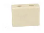 BM GROUP Barrette de jonction d'alimentation 450V laiton et céramique