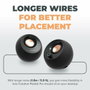 Creative Pebble Pro - Pack de 2 haut-parleurs Bluetooth 5.3 - Noir