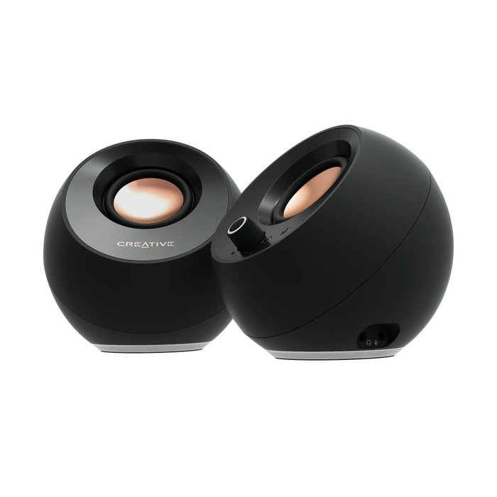 Creative Pebble Pro Bluetooth 5.3 - Pack de deux enceintes - Noir Creative Pebble Pro Bluetooth 5.3 - Pack de deux enceintes - Noir