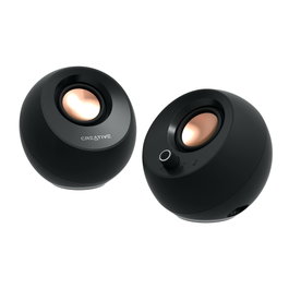 Creative Pebble Pro Bluetooth 5.3 - Pack de deux enceintes - Noir