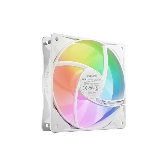 be quiet! Fan Light Wings LX 120mm PWM Reverse BL133 Blanc be quiet! Fan Light Wings LX 120mm PWM Reverse BL133 Blanc