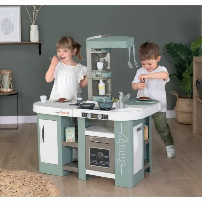 Smoby Tefal Cuisine Studio XL Bubble avec fonction Magic Bubble - 34 accessoires