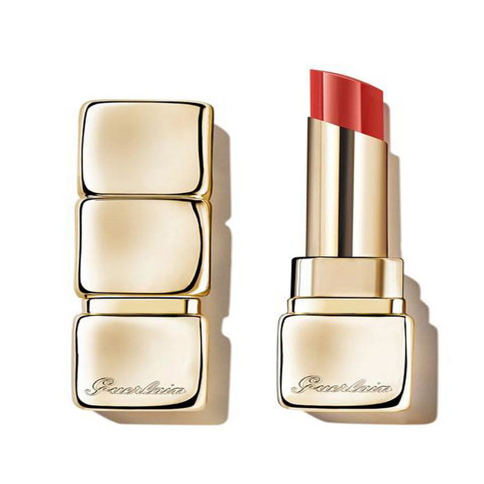 Guerlain KISSKISS SHINE BLOOM Rouge à Lèvres Brillant #04 Brick 3.2g Guerlain KISSKISS SHINE BLOOM Rouge à Lèvres Brillant #04 Brick 3.2g