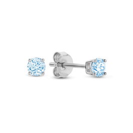Boucles d´oreilles Femme New Bling 9NB-1151 Argenté Bleu