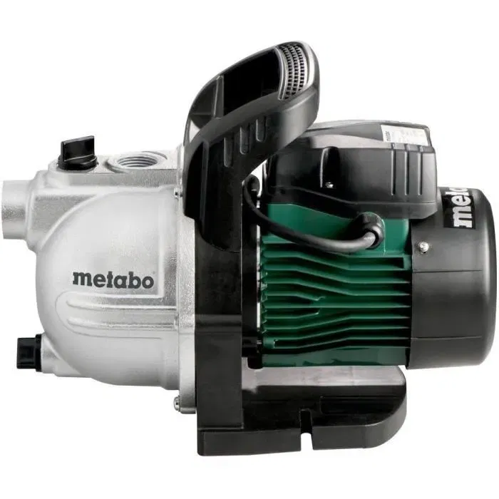 Metabo P 4000 G Pompe de jardin électrique haute performance avec bande d'étanchéité pour usage extérieur