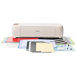 Cricut Explore 4 Seashell Pack Machine de Découpe + Kit Essentiel