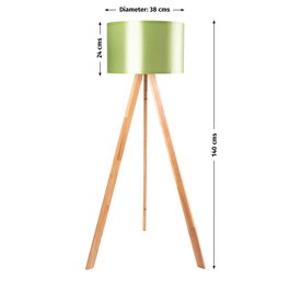 Kano-1 Lampadaire Vert / Cream