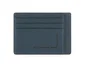 Piquadro Porte-cartes en cuir pour hommes avec protection RFID