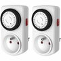 GAO Minuterie mécanique compacte blanche 3680W 16A