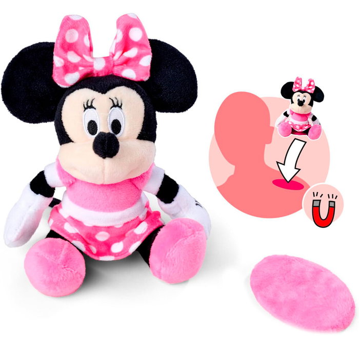 SIMBA Peluche Minnie Mouse Magnétique 12 cm