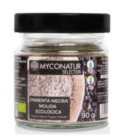 Myconatur Poivre Noir Moulu 90g Biologique