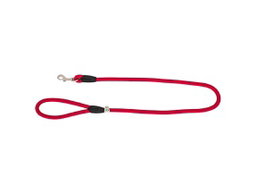 Freedog Laisse Ronde en Nylon Rouge 15mm 60cm