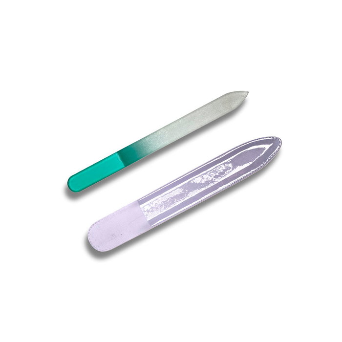 Galiplus Lima Verre à Ongles Trempé, Protection Anti-Éclats et Anti-Fissures, Pour Mains et Pieds, 13.8 cm, 1 Unité