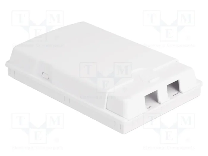 DELOCK Prise murale LC Duplex et SC Simplex, blanc DELOCK Prise murale LC Duplex et SC Simplex, blanc