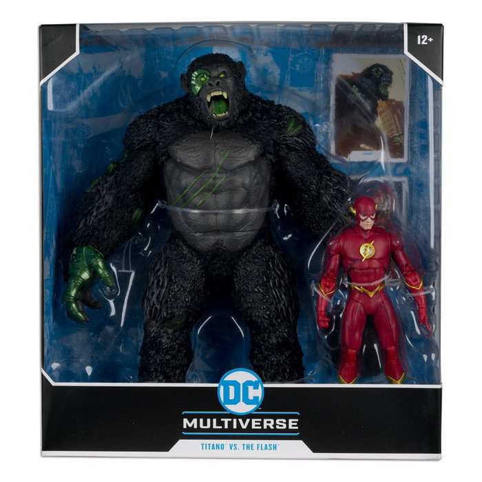 DC Multiverse pack 2 figurines Flash vs. Titano 18 cm DC Multiverse pack 2 figurines Flash vs. Titano 18 cm